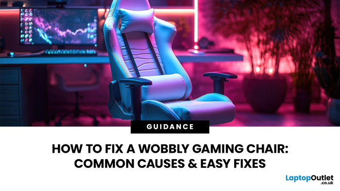How to Fix a Wobbly Gaming Chair | Causes & Easy Fixes