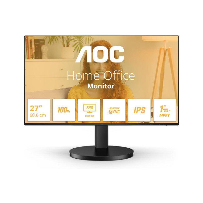 AOC B3 27B3HA2 27" 1920 x 1080 Full HD IPS Flat Monitor