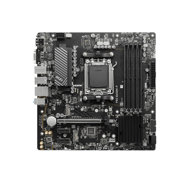 New Open Box MSI PRO B650M-P AMD B650 Socket AM5 Micro-ATX Motherboard