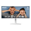 MSI Modern MD342CQPW 34" Curved Ultra-Wide QHD 120Hz 1ms USB-C Height Adjustable Monitor