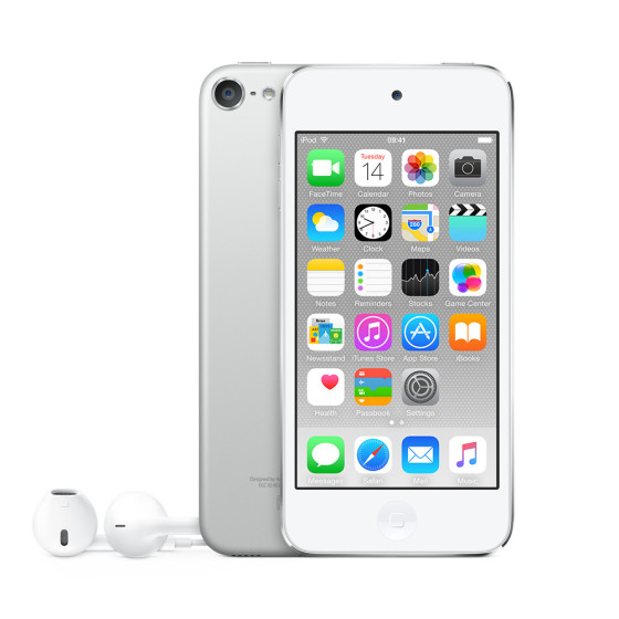 Apple iPod Touch MKWR2BT/A 6th Gen 4" Retina Display Digital Player, 128GB Flash