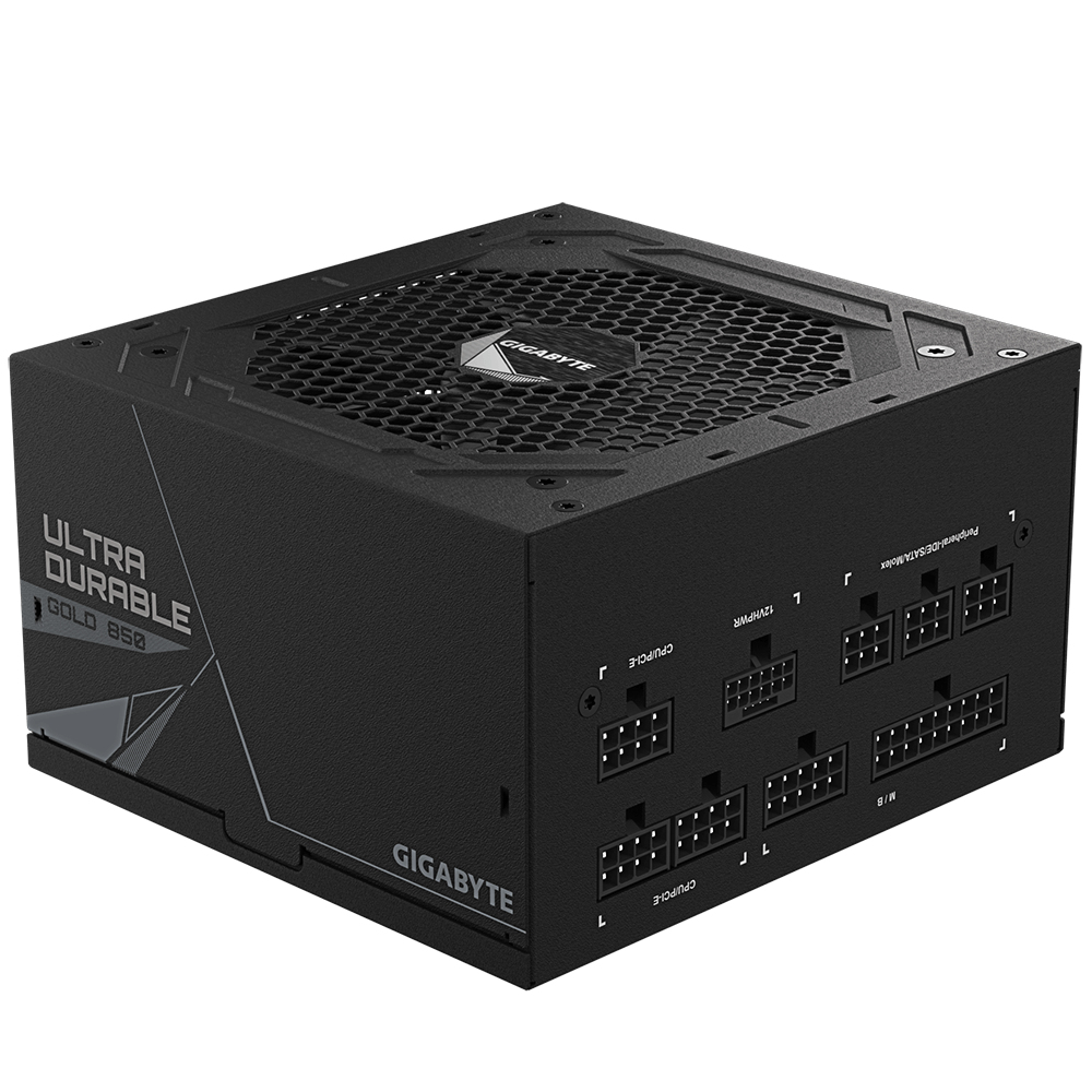 Gigabyte Black Ud850gm Pg5 V2 850W Atx 3.1 80 Plus Gold Psu Power Supply