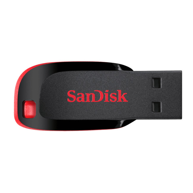 SanDisk Cruzer Blade USB Stick 32GB Type-A 2.0 USB Flash Drive