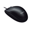 Logitech M90 Wired Ambidextrous USB Mouse Black - 910-001793