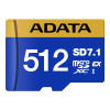 ADATA UD512GEX3L1-C 512GB MicroSDXC SD7.1 UHS-II Nintendo Switch 2 Memory Card