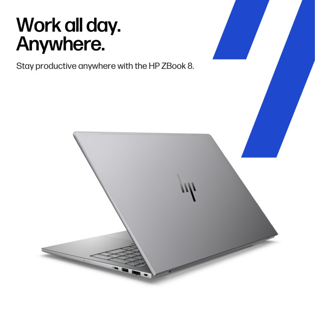 HP ZBook 8 G1i 16" Mobile Workstation Intel Core Ultra 7 255H 32GB RAM 1TB SSD RTX 500 Ada 16" WUXGA Windows 11 Pro AI Business Laptop