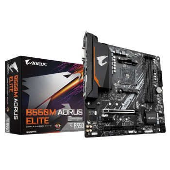 GIGABYTE B550M AORUS ELITE DDR4 Micro-ATX AM4 Motherboard