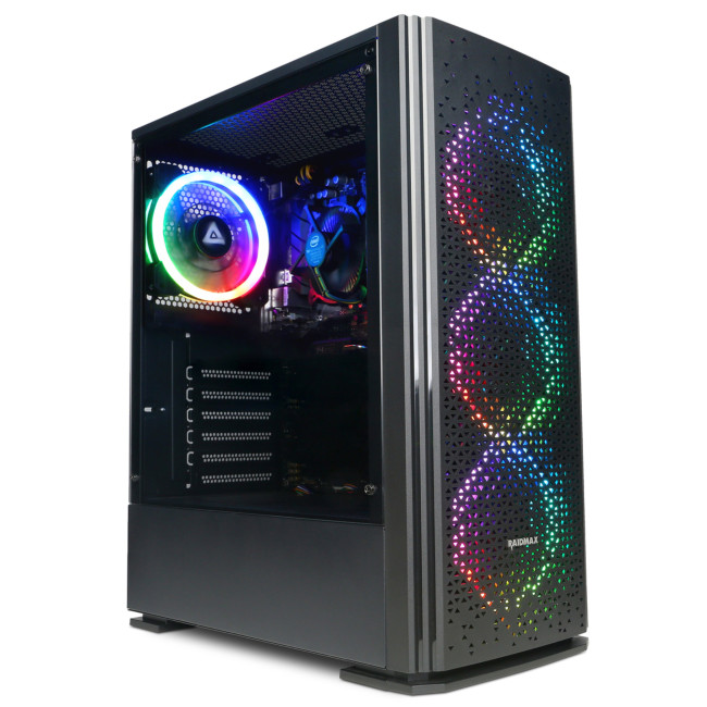CyberPowerPC 10461962 EXB2B10001 AMD Ryzen 5 5600G 16GB RAM 500GB SSD Windows 11 Pro Gaming Tower PC