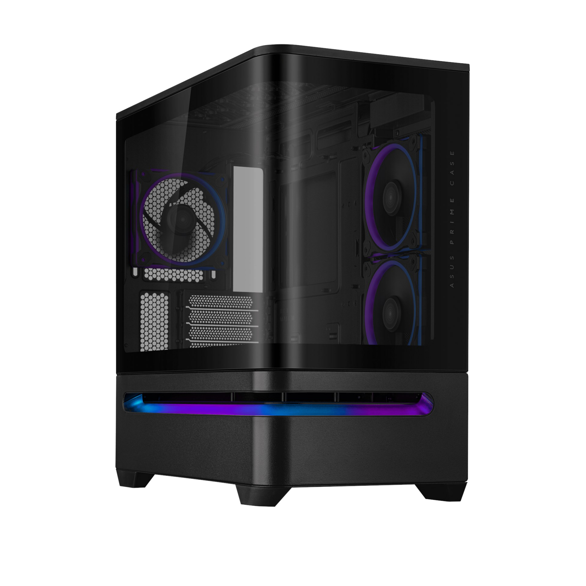 ASUS Prime AP202 ARGB Tempered Glass Micro ATX Gaming Case - Black