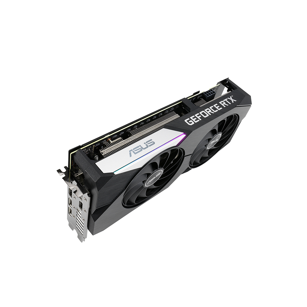 ASUS DUAL-RTX3060TI-O8G-MINI-V2 コンパクトグラフィックボード