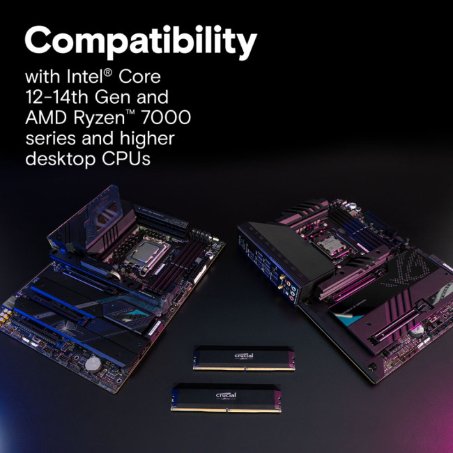 Crucial CP16G60C36U5B memory module 16 GB DDR5 6000 MHz ECC