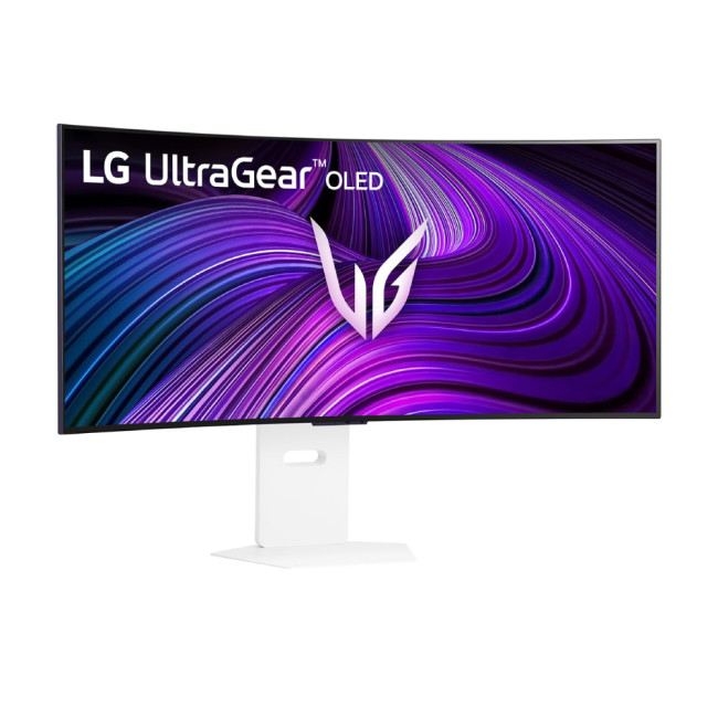 LG UltraGear 39GX90SA-W 39" Curved OLED WQHD 240Hz 0.03ms G-Sync Height Adjustable Gaming Monitor with webOS