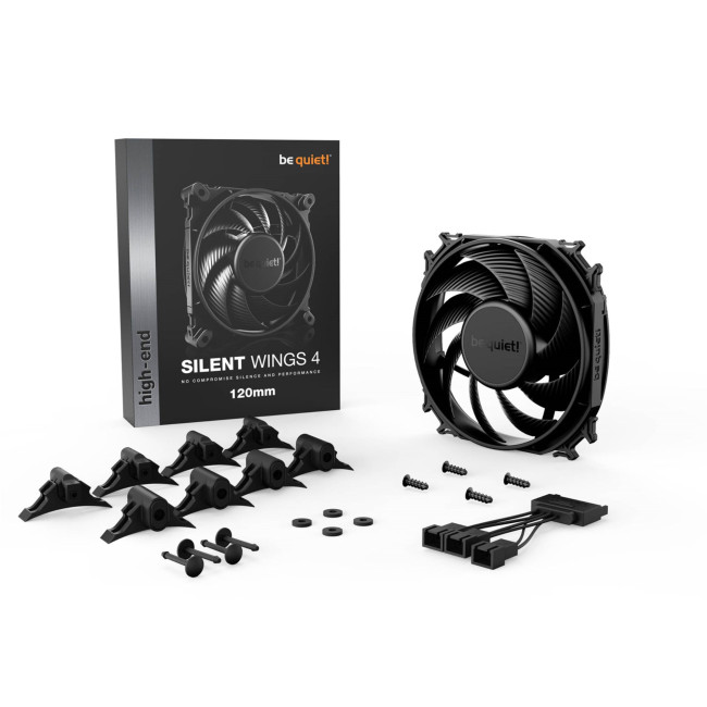 be quiet! Silent Wings 4 120mm Case Fan - Black
