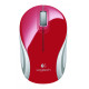 Logitech M187 mouse Ambidextrous RF Wireless Optical 1000 DPI - RED