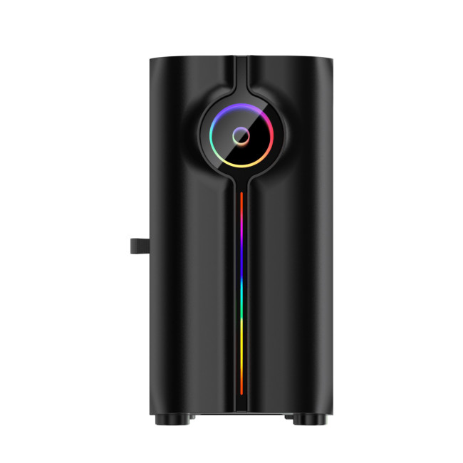 1st Player IS3-BK ARGB Tempered Glass Mid Tower Gaming Case - Black