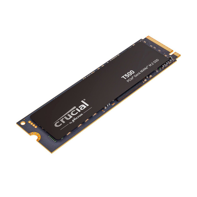 Crucial T500 1TB M.2 PCIe 4.0 Micron 3D TLC NAND Solid state drive - NVMe - Black