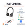 Poly Blackwire 3320 Stereo USB-C Headset