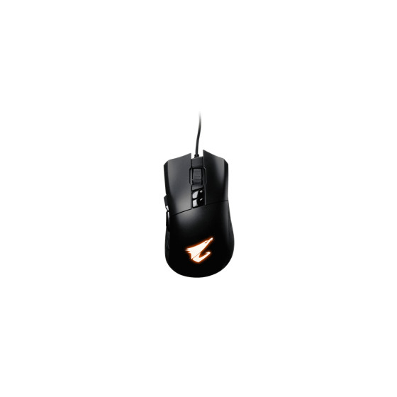 Gigabyte AORUS M3 Mouse Right-hand USB Type-A Optical 6400 DPI, 12500 fps, Black