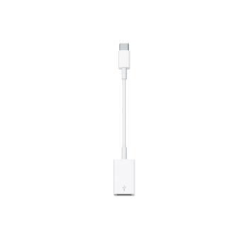 Apple MW5L3ZM/A USB-C to USB-A Adapter Thunderbolt 3 for Mac iPad iPhone - White