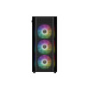 Gamdias AURA GC2 ELITE Tempered Glass Mid Tower Gaming PC Case - Black