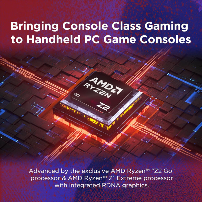 Lenovo Legion Go S 8ARP1 AMD Ryzen Z2 Go 16GB RAM 512GB SSD 8 inch WUXGA IPS Touchscreen Windows 11 Home Handheld Gaming Console