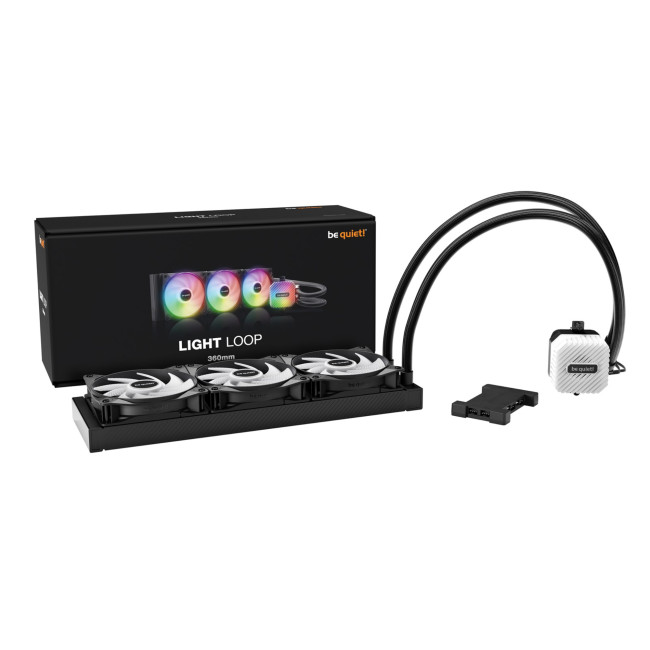 be quiet! Light Loop 360mm AIO CPU Liquid Cooler - Black