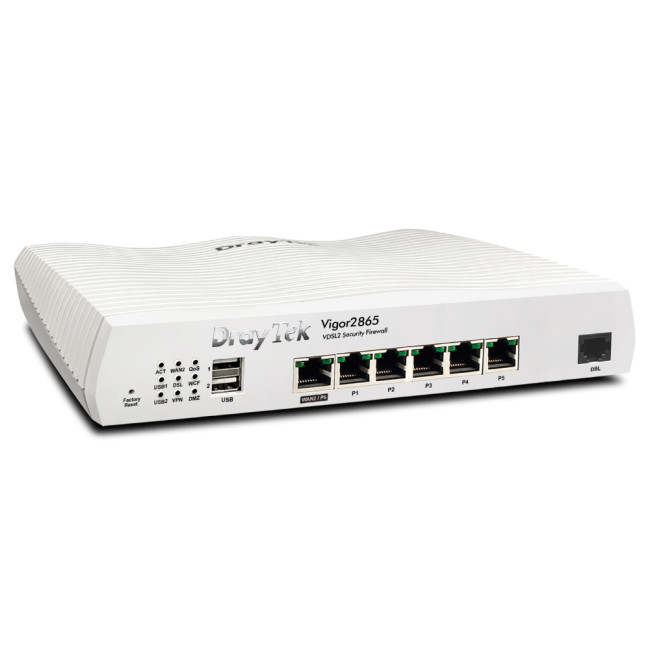 Draytek Vigor V2865-K Gigabit Ethernet VDSL2 Wired Router