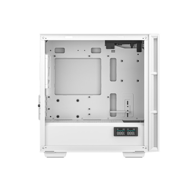 DeepCool CH360 DIGITAL WH Micro ATX Tempered Glass Gaming PC Case - White