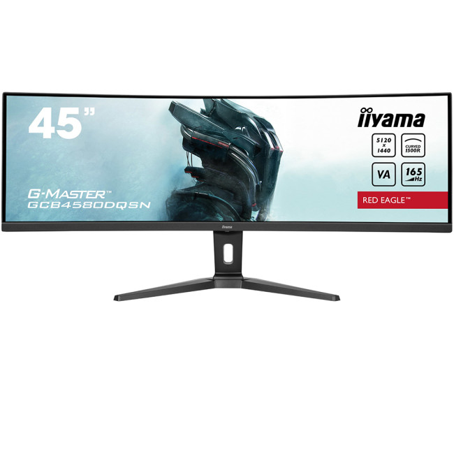 iiyama GCB4580DQSN-B1 45" 5120 x 1440 Dual QHD VA 165 Hz 0.8 ms Curved Gaming Monitor