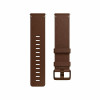 Fitbit Cognac Large Hand-crafted High-quality Horween Leather Band, Buckle Clasp