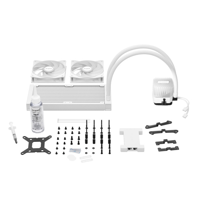 be quiet! Light Loop 240mm AIO CPU Liquid Cooler - White