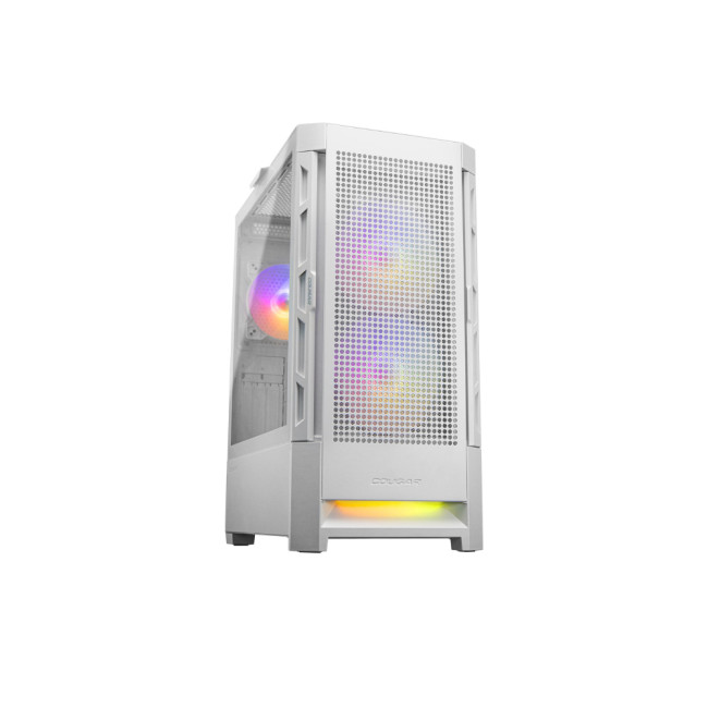 Cougar Duoface White ATX Micro ATX Tempared Glass White PC Case