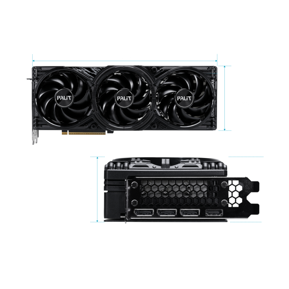 Palit GAMINGPRO RTX 5080 16GB: NE75080019T2-GB2031A