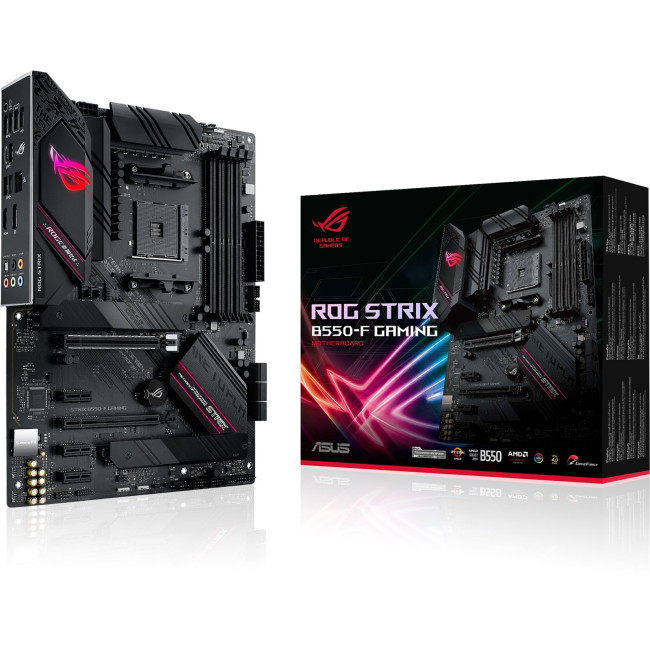 ASUS ROG Strix B550-F Gaming AM4 Socket AMD B550 Chipset ATX Motherboard - 90MB14S0-M0EAY0