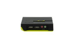 KVM-0221 LevelOne 2-Port, 2xUSB,	Keyboard Video and Mouse Switch with Audio