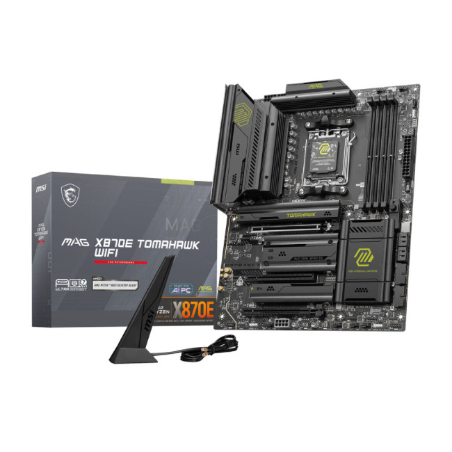MSI MAG X870E Tomahawk WiFi AM5 DDR5 PCIe 5.0 ATX Motherboard
