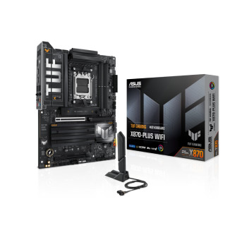 ASUS TUF GAMING X870-PLUS WIFI AMD X870 ATX Socket AM5 Motherboard