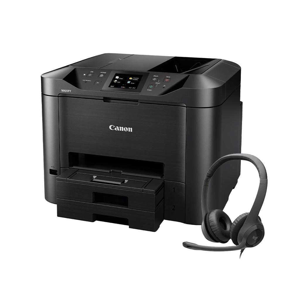 Canon MAXIFY MB5450 LCD Touchscreen 4-in-1 Office Inkjet Wi-Fi Printer