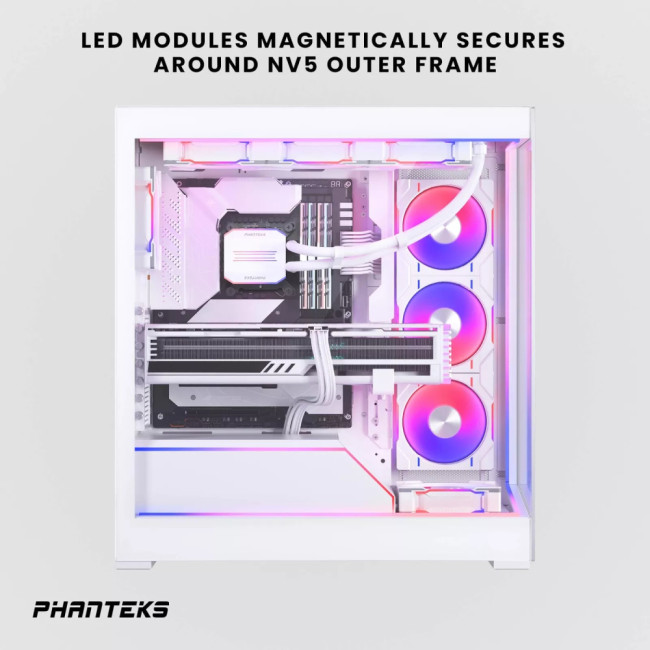 Phanteks NV5 PC Case Premium Digital RGB Kit - White