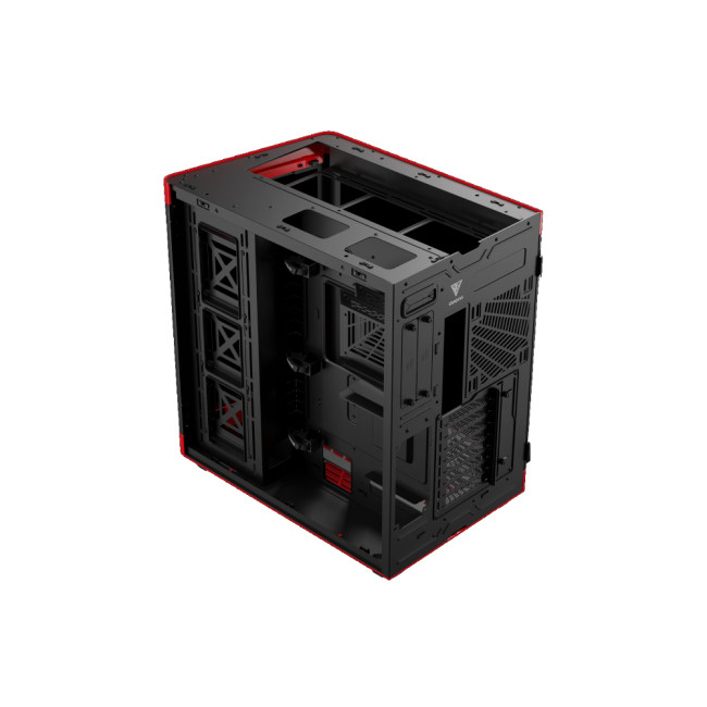 Gamdias NESO P1 BR Tempered Glass Full Tower Gaming PC Case - Black