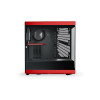 HYTE Y40 Mid Tower Panoramic Tempered Glass Gaming Case - Red & Black