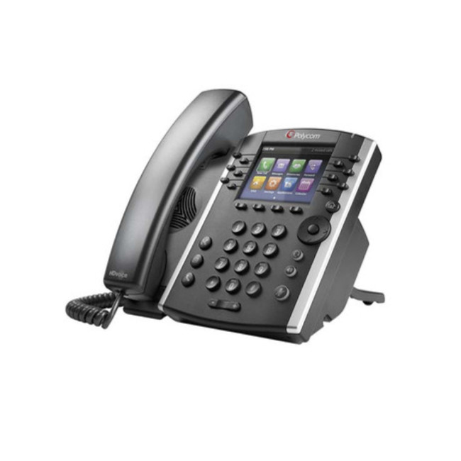 Polycom VVX 401 HD Business Media IP Desk Phone - Black