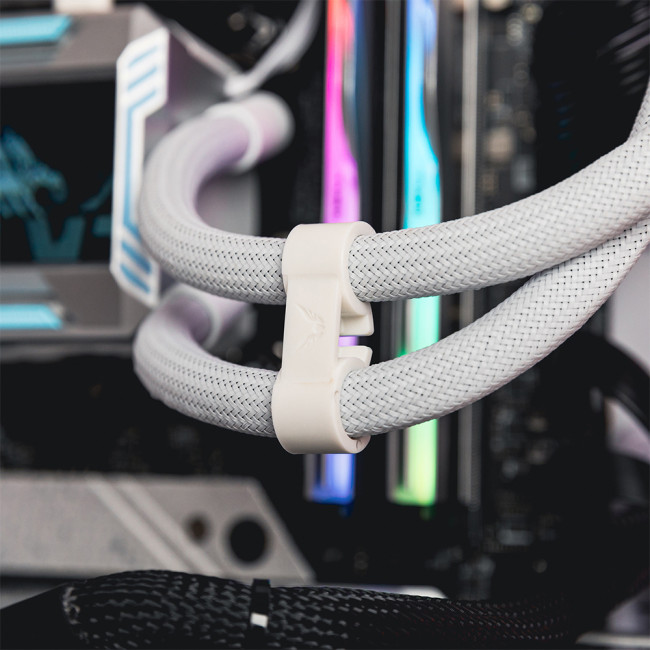 Valkyrie Syn 240 ARGB White Intel/AMD CPU All in one Liquid Cooler
