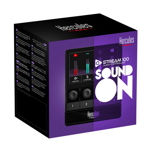 HERCULES STREAM 100 Audio Controller By Thrustmaster