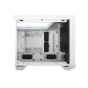 Fractal Design Torrent TG ITX Micro Tower RGB Tempered Glass Case - White
