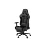 Anda Seat Jungle 2 Series with Footrest PVC Premium Gaming Chair Black