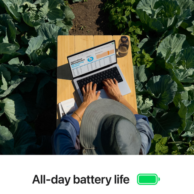 Apple MacBook Pro M4 Pro 14Core Chip 24GB RAM 1TB SSD 14" Liquird Retina Mini-LED Display MacOS Sequoia Laptop - Space Black