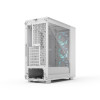 Fractal Design Epoch ATX Mid Tower Gaming PC Case - White TG RGB Clear