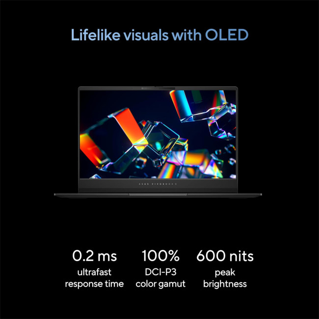 ASUS VivoBook S 16 OLED S5606MA-MX108W Intel Core Ultra 9-185H 32GB RAM 1TB SSD 16" Windows 11 Home Laptop