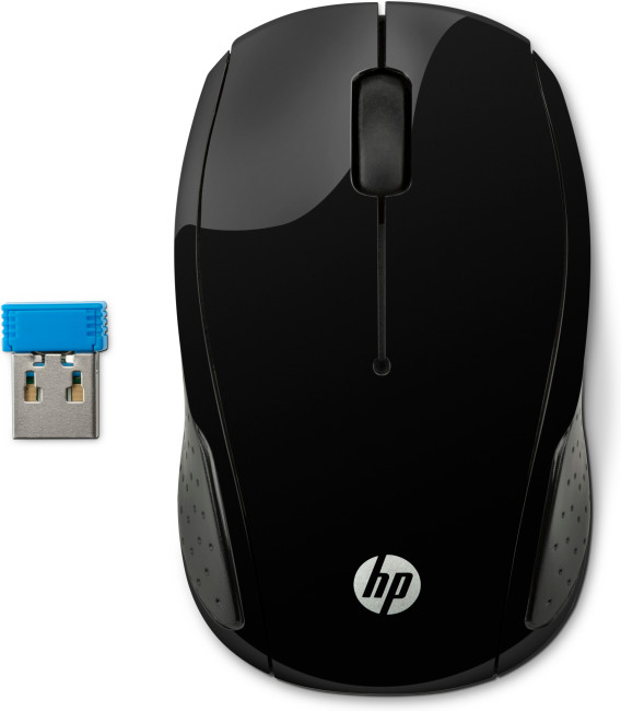 Blue Led Wireless Mouse HP 220 3FV66AA#ABB 2 Buttons Blue LED Wireless Mouse